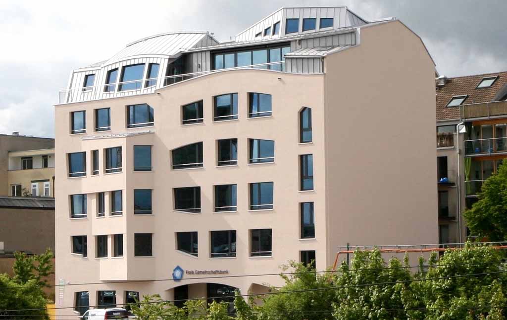 Gebäude der freien Gemeinschaftsbank