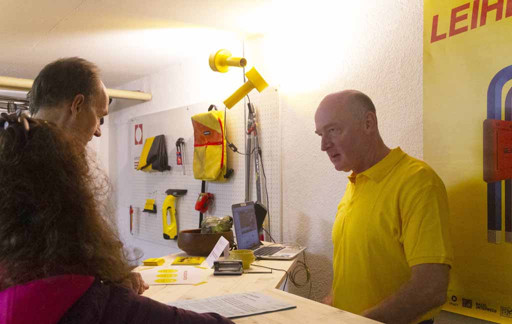 Eröffnung von Leihlager