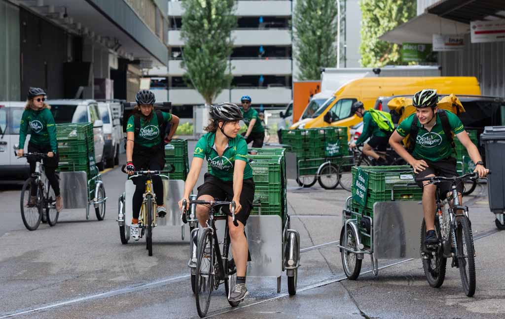 Die Velokuriere von Öpfelchasper