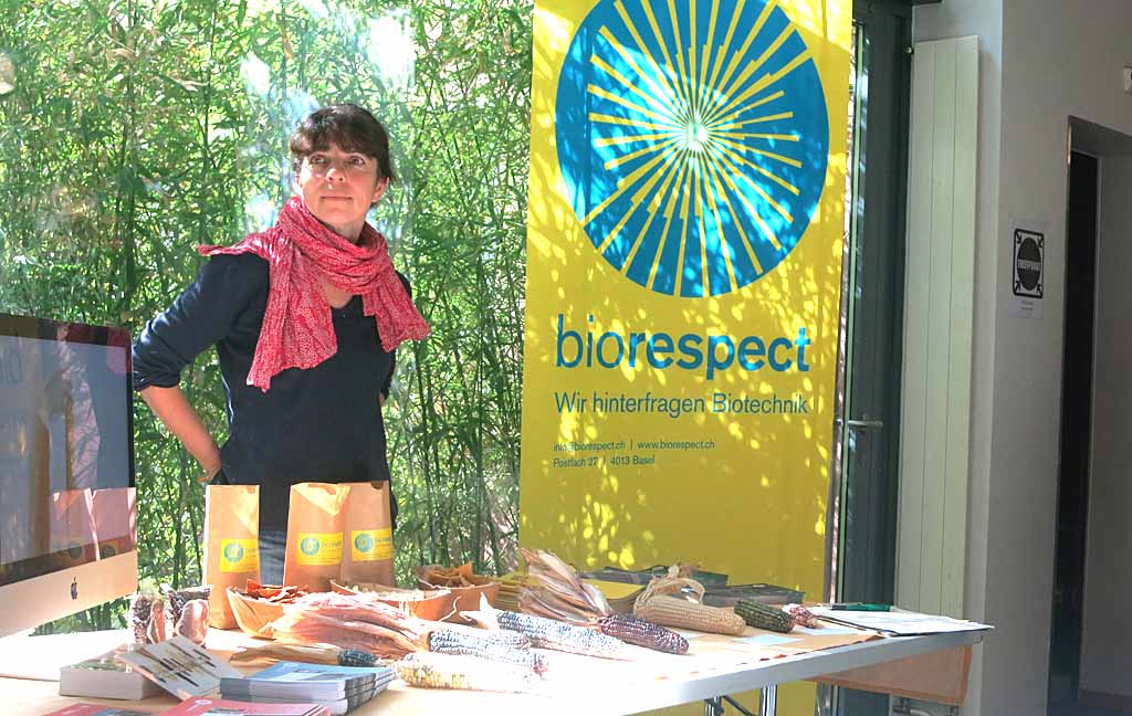 Verkaufsstand von biorespect
