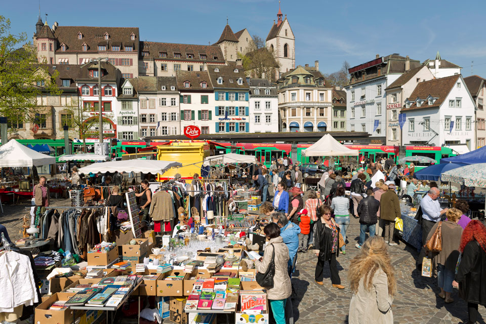 Flohmarkt Barfüsserplatz | Umwelt Basel