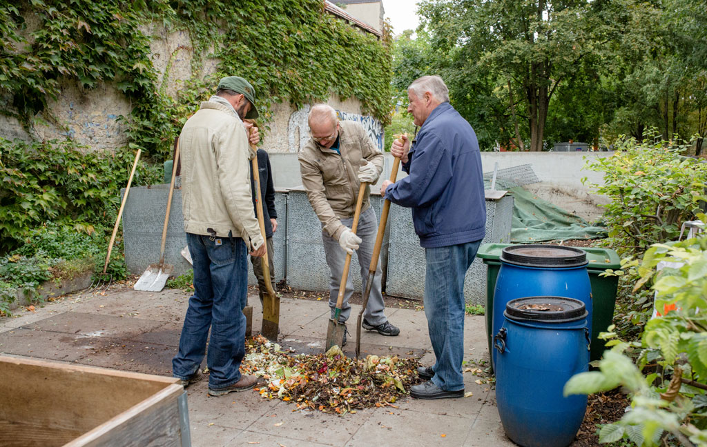 Kompostplatz in St. Johann