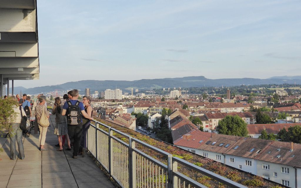 Aussicht von dem Balkon der LeNa.