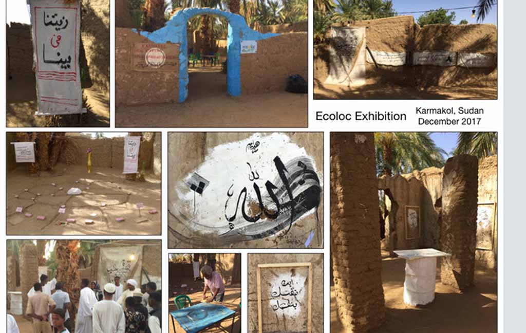 Collage einer Exhibition von Ecoloc