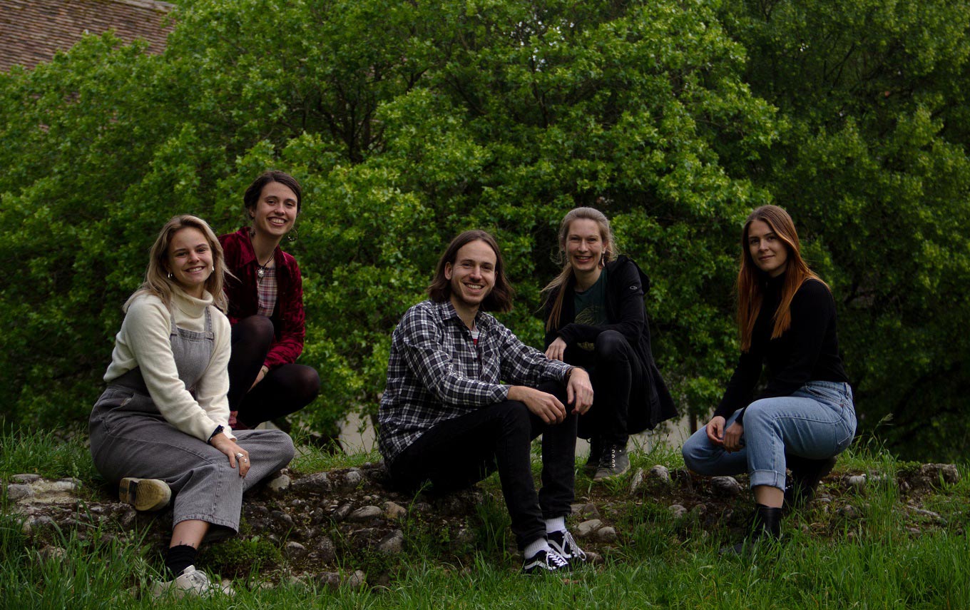Gruppenfoto: Daria Zwyer, Muguette Müller, Marco Güntert, Carolin Reichert, Sina Sohneg