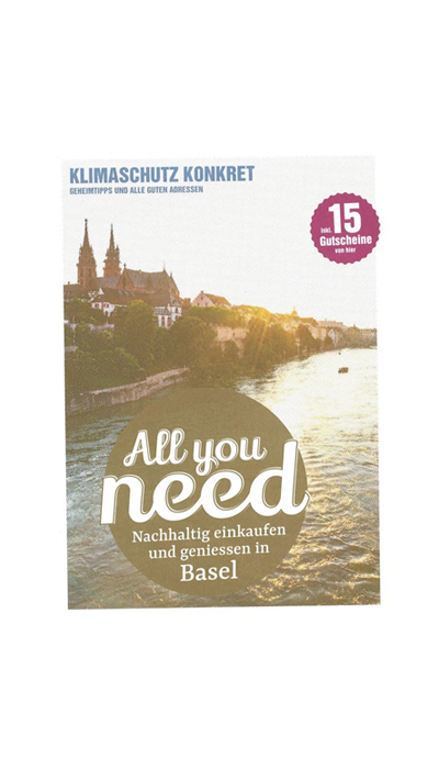 All you need – Nachhaltig einkaufen und konsumieren in Basel