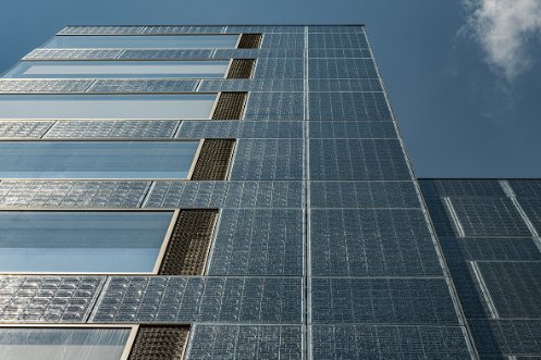 Fassade des Amt für Umwelt und Energie Basel-Stadt