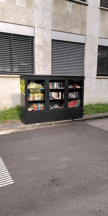 Bücherschrank Rosentalstrasse