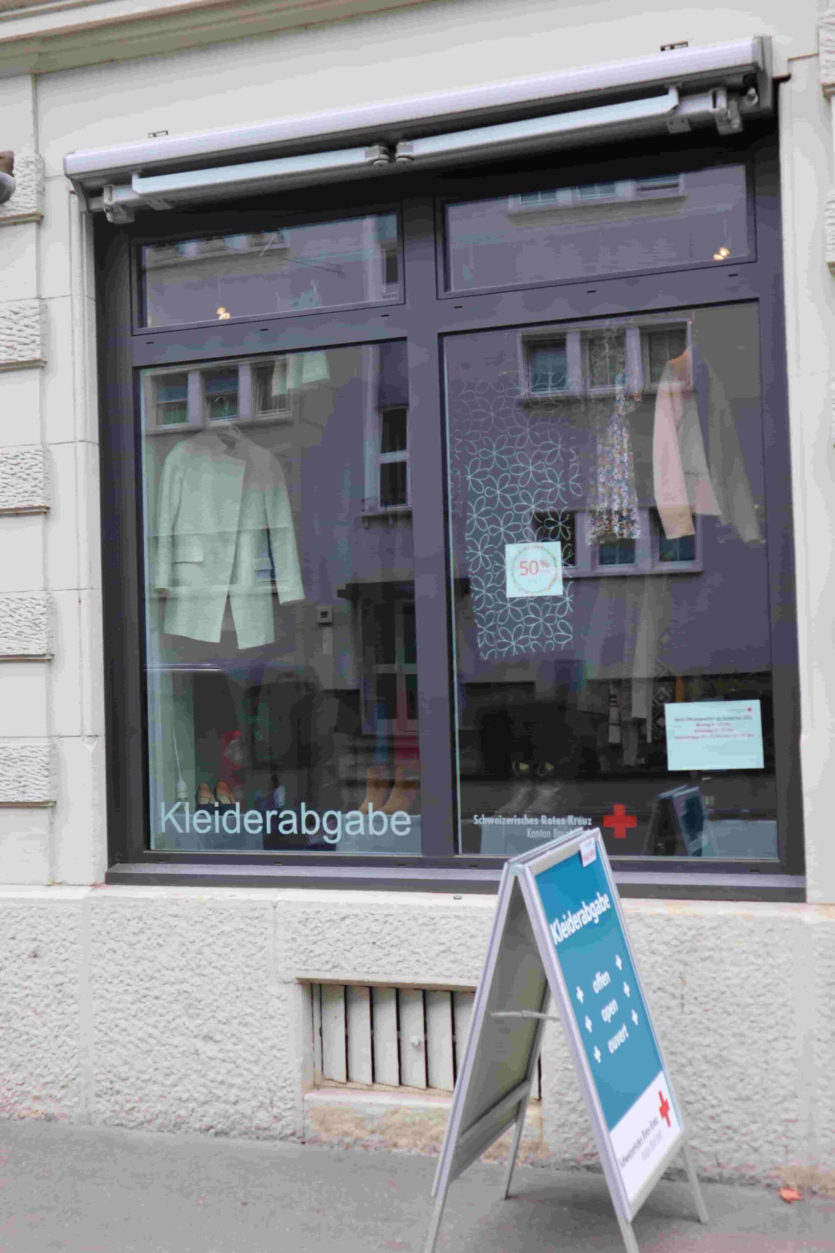 Kleiderabgabe Rotes Kreuz