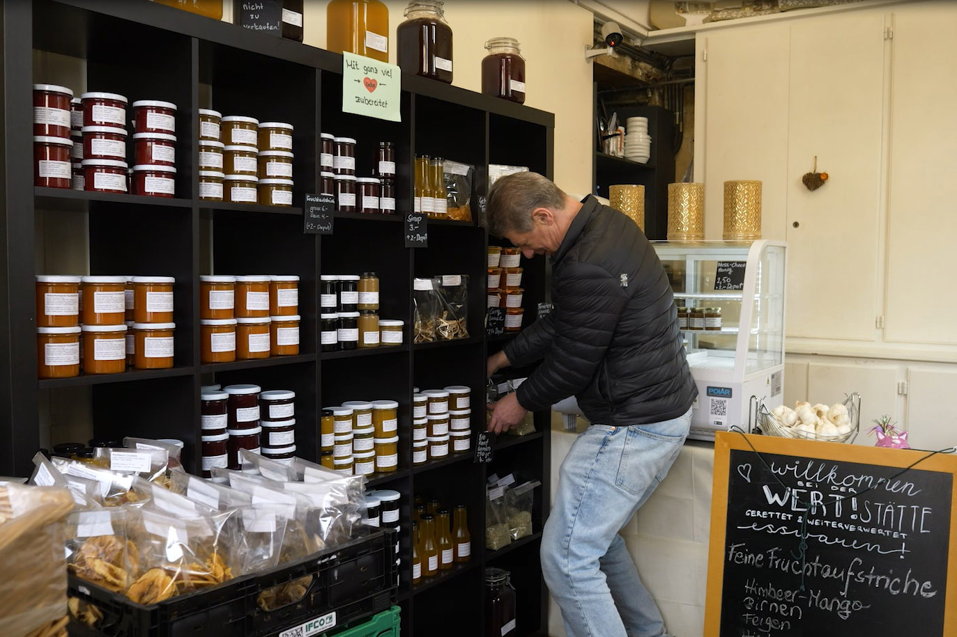 im Laden der WERT!Stätte