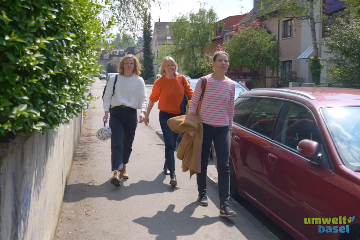 Emma, Amanda, Sara und Caspar