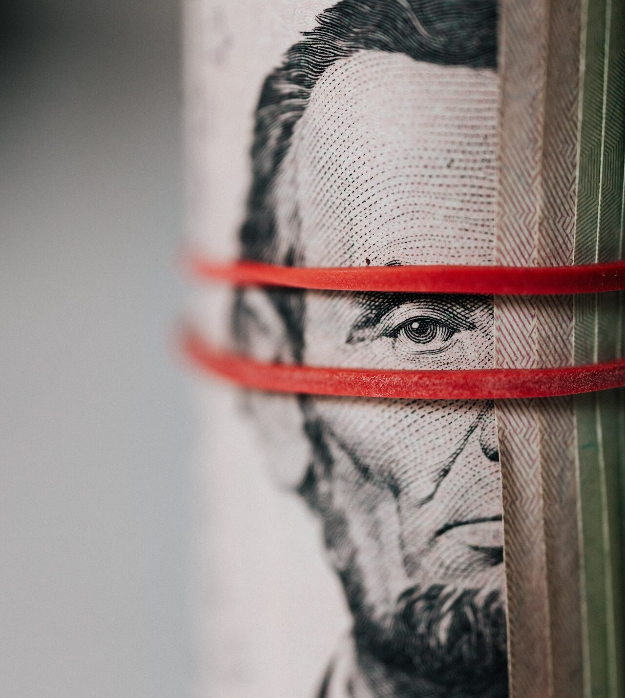 Geld mit Abraham Lincoln drauf
