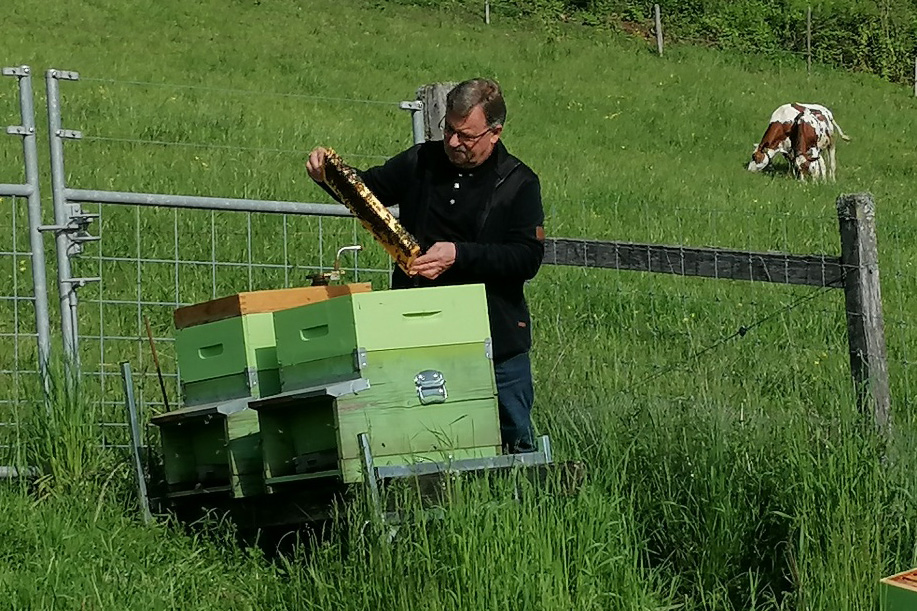 Der frühere Präsident des Vereins «Genuss aus Stadt und Land» hilft Bäuerinnen und Bauern aus der Region, ihre Produkte zu vermarkten.