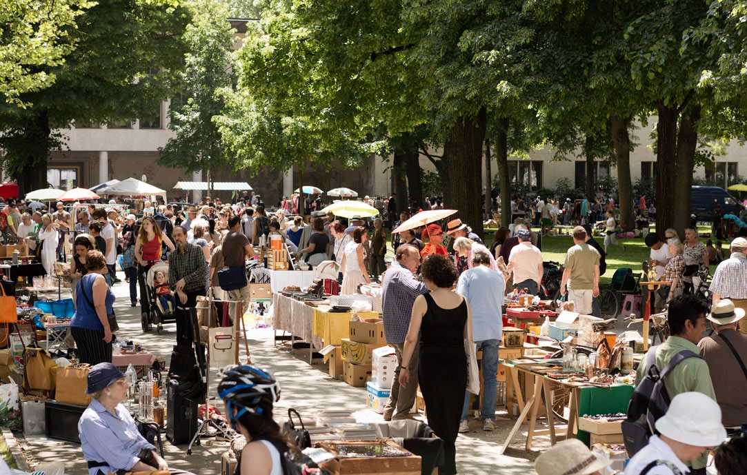 Flohmarkt auf dem Petersplatz