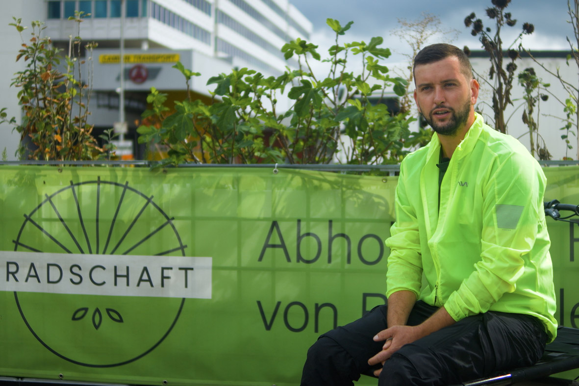 Florian Omlin von Radschaft.