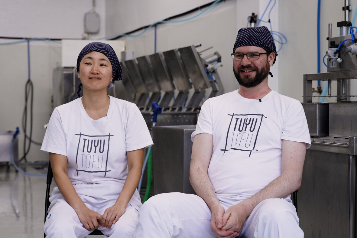 Jinhee und Thomas von Tuyu Tofu