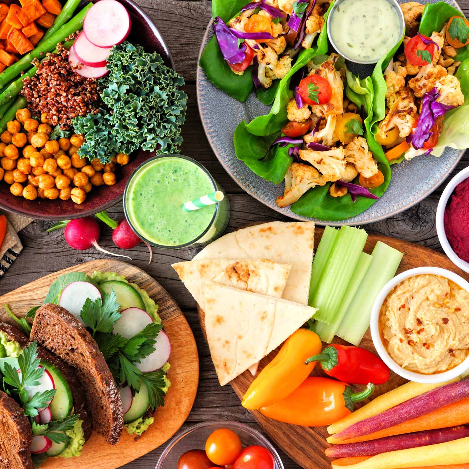 Pflanzliche Lebensmittel