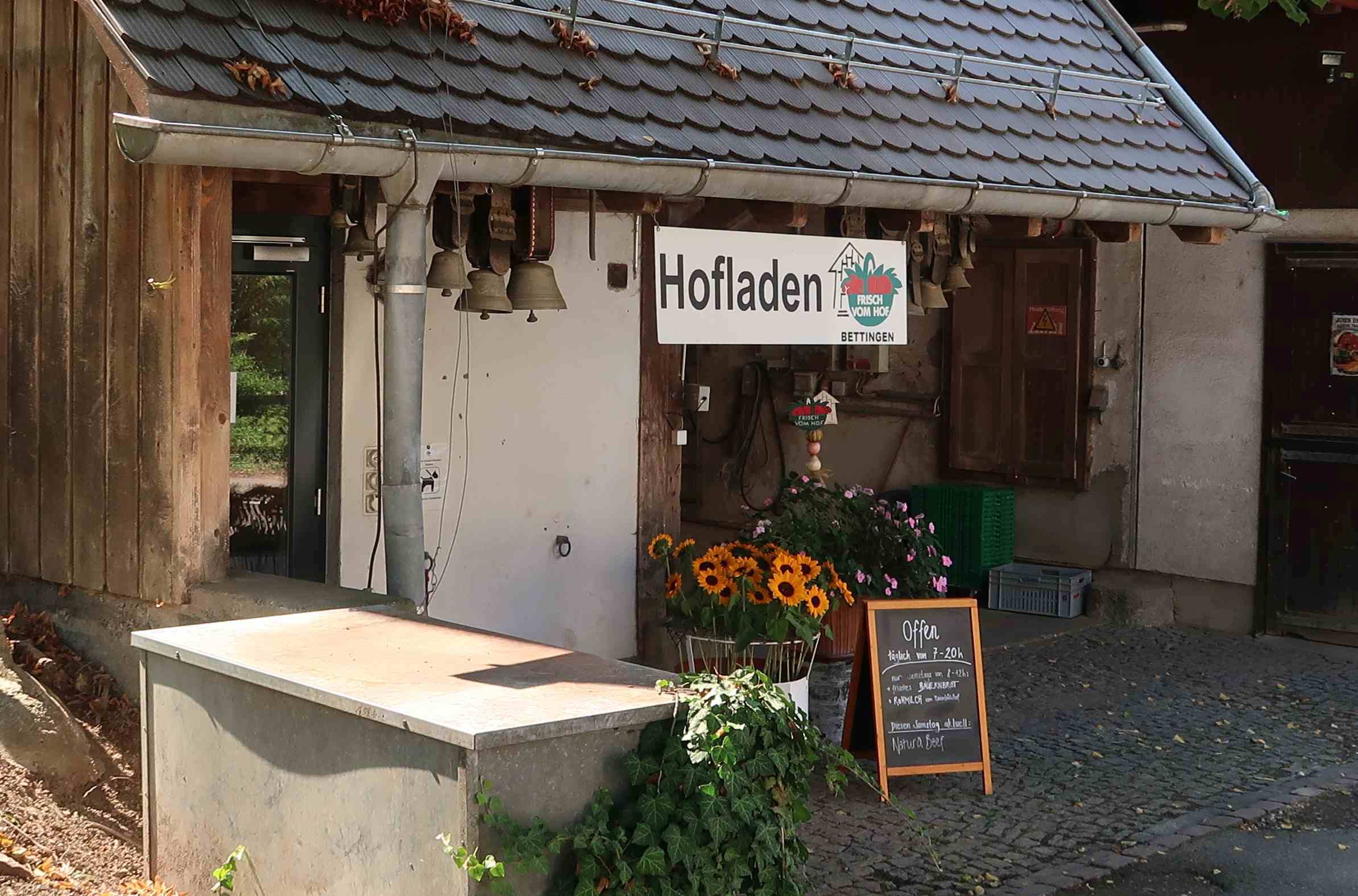 Ein Hofladen im Kanton Basel-Stadt